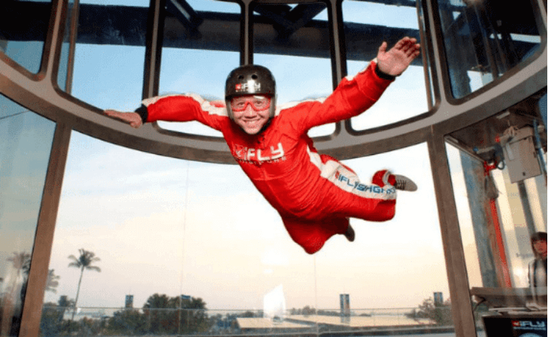 things to do in singapore, indoor skydive